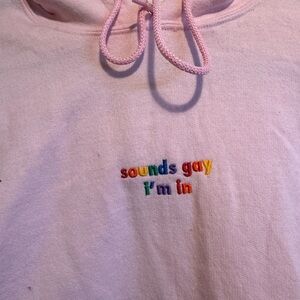 PRIDE Pink Hoodie